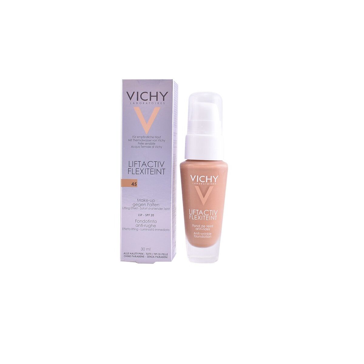 Fluid Foundation Make-up Liftactiv Flexiteint Vichy M0330200 Golden 30 ml-0
