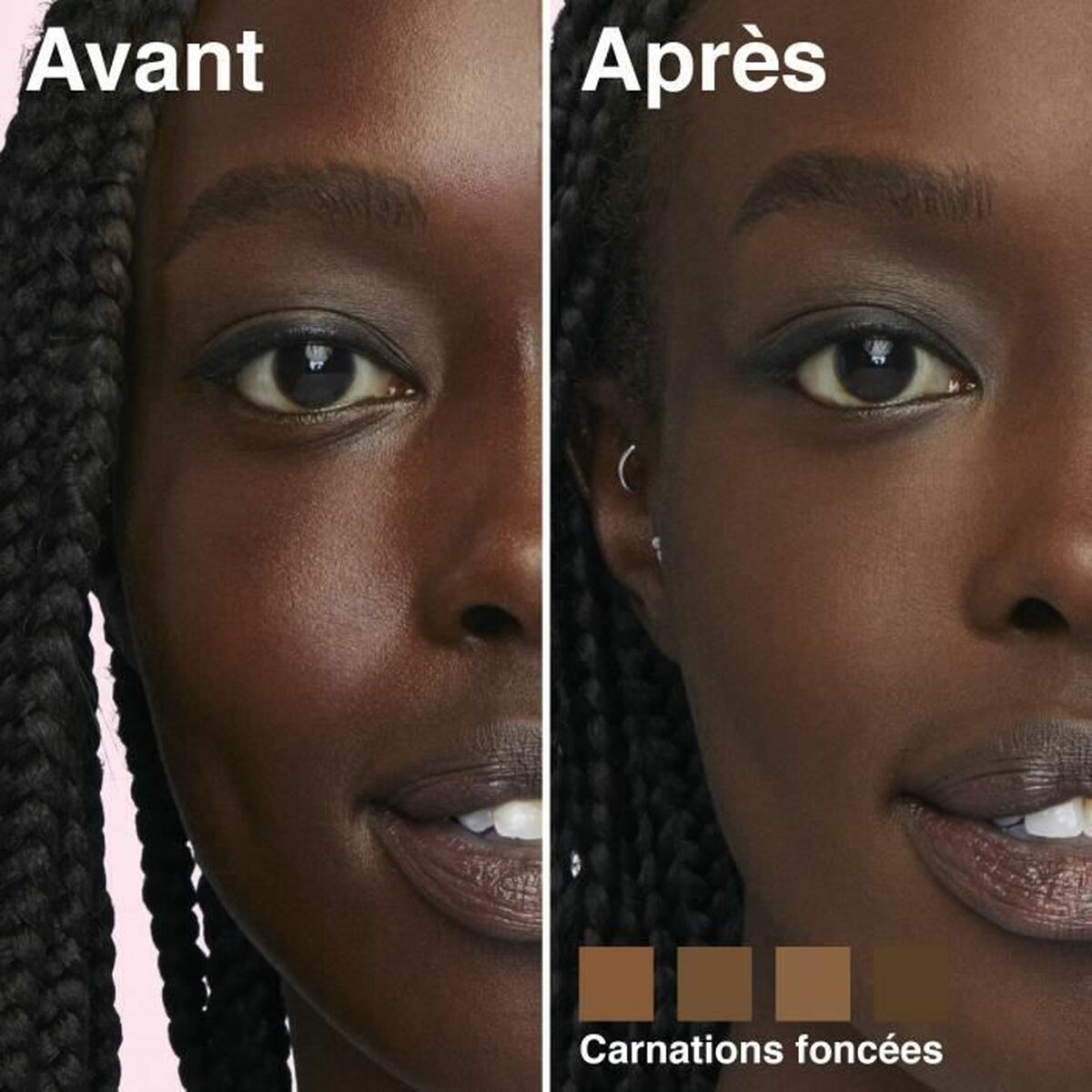 Liquid Make Up Base Maybelline Deep 4-in-1-2