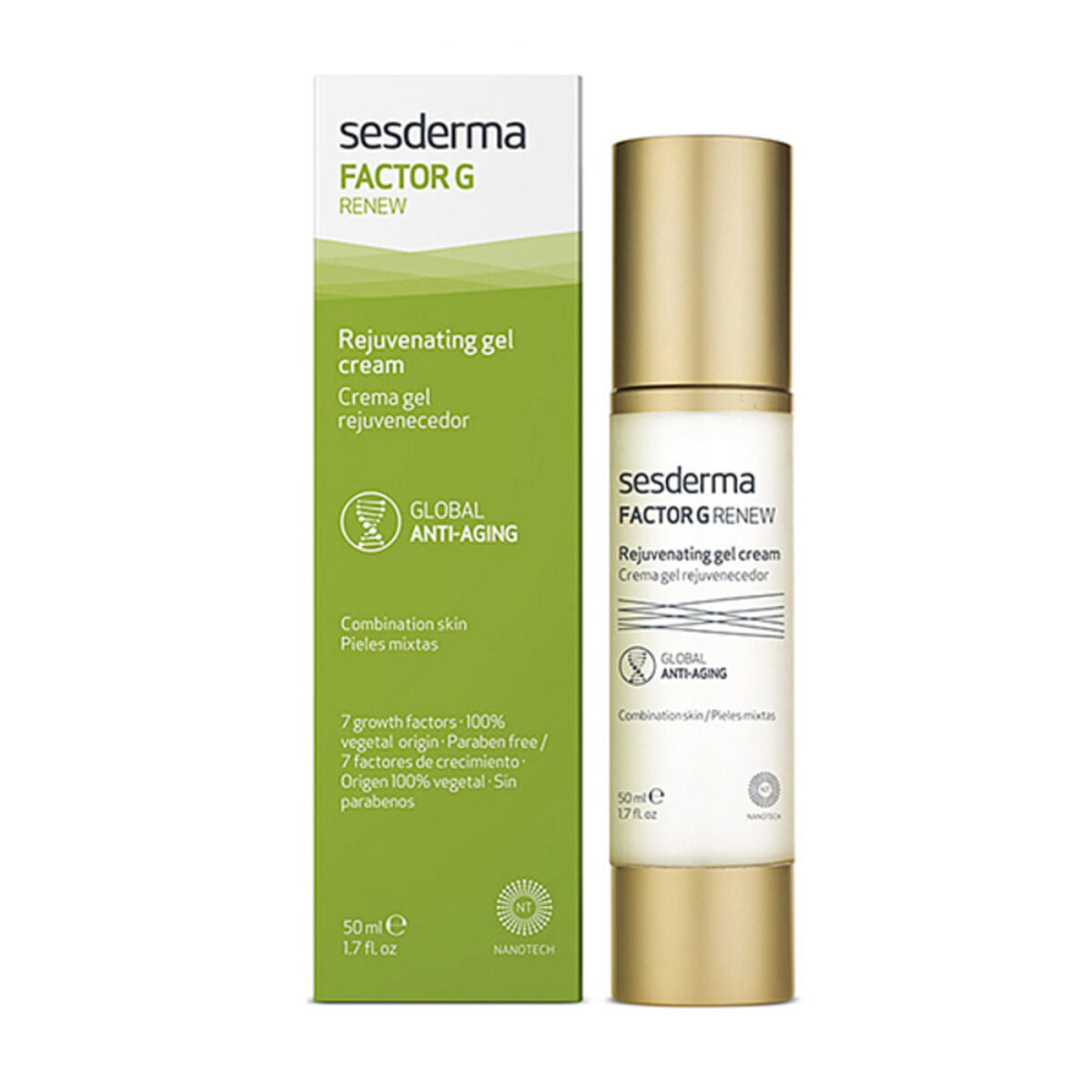 Anti-Ageing Cream Sesderma Factor G Renew 50 ml-0